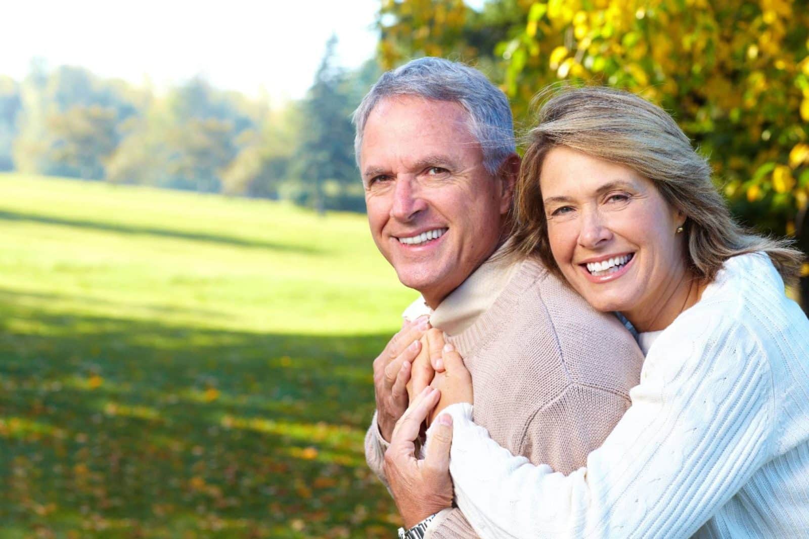 Loving Older Couple Stock Photo